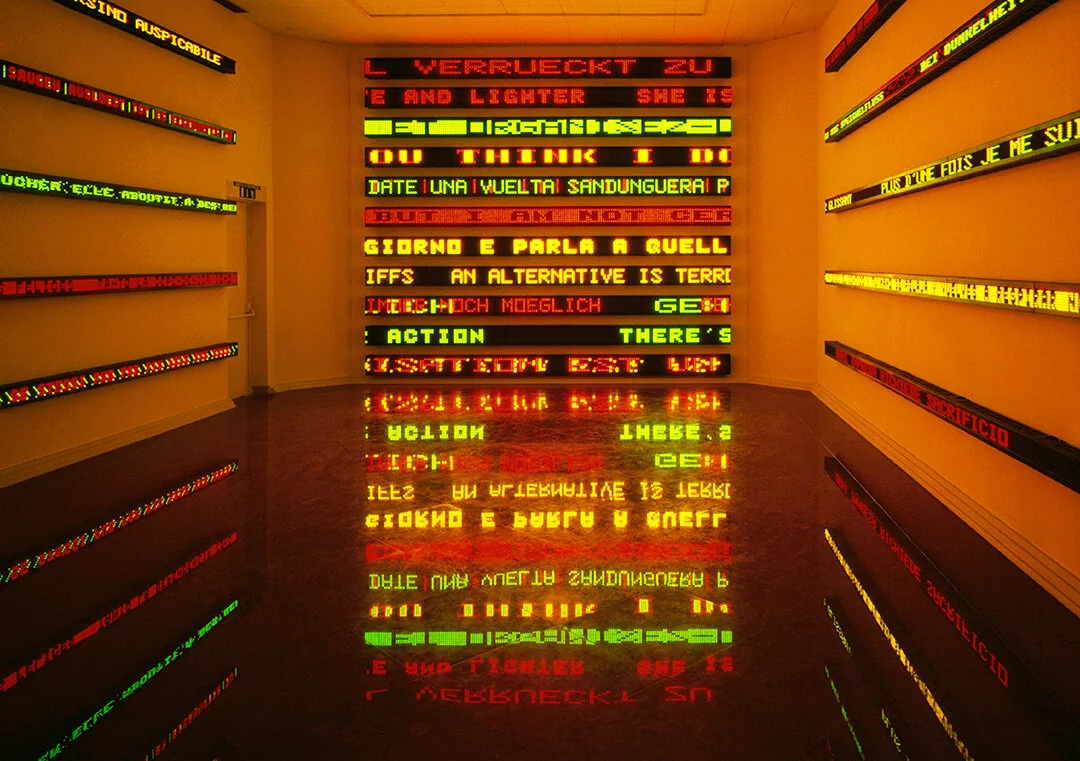 About Jenny Holzer: Artist, Poet, Curator — Danny With Love